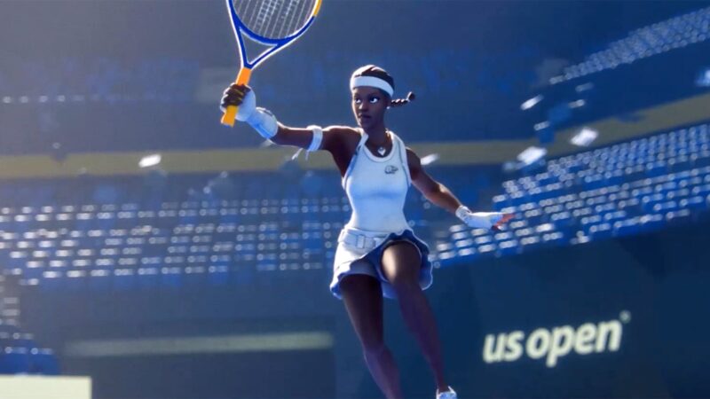 US Open Tennis Storm game artwork