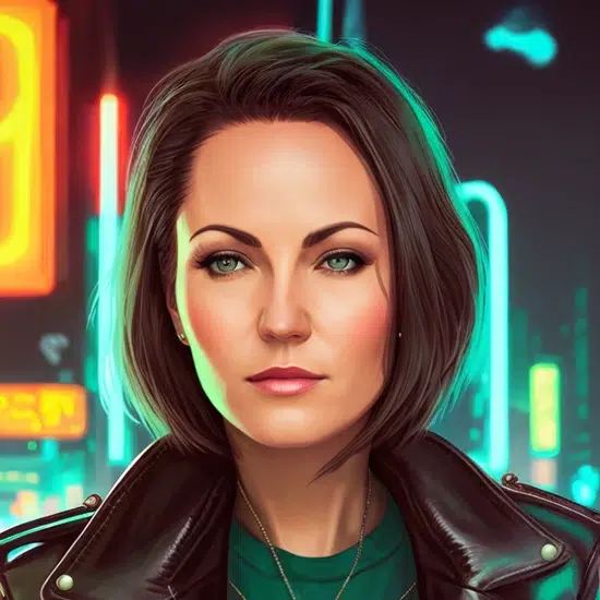 Margot Anne-Margot Rodde, CEO of Creators Corp, smiling confidently in a black blazer against a light background.